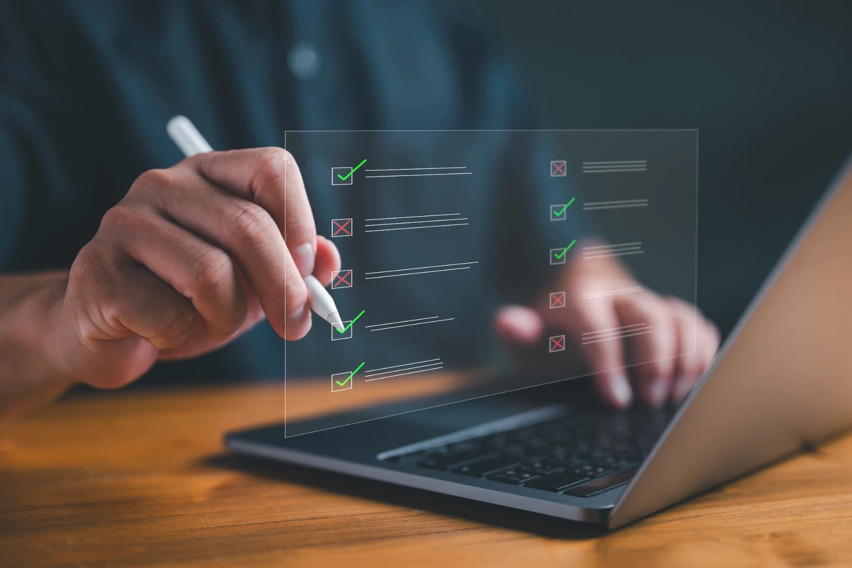 검색엔진이 선호하는 홈페이지 기준을 체크리스트로 정리한 이미지