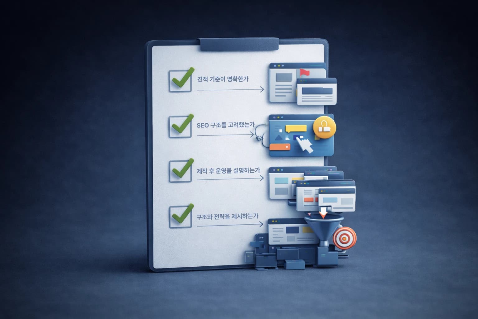 좋은 홈페이지 제작 체크리스트