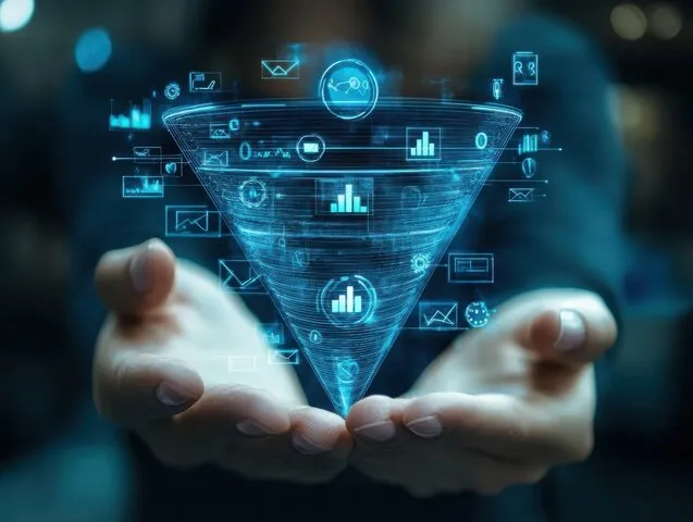 전환율 데이터를 분석하는 그래프 화면